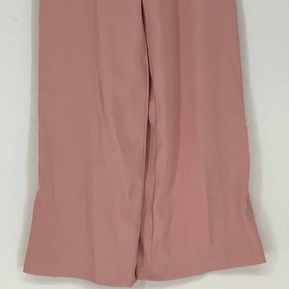 NEW! Dessy Collection Size 0 Spaghetti Strap Jumpsuit Rose $263 msrp I24-13 - Picture 8 of 11